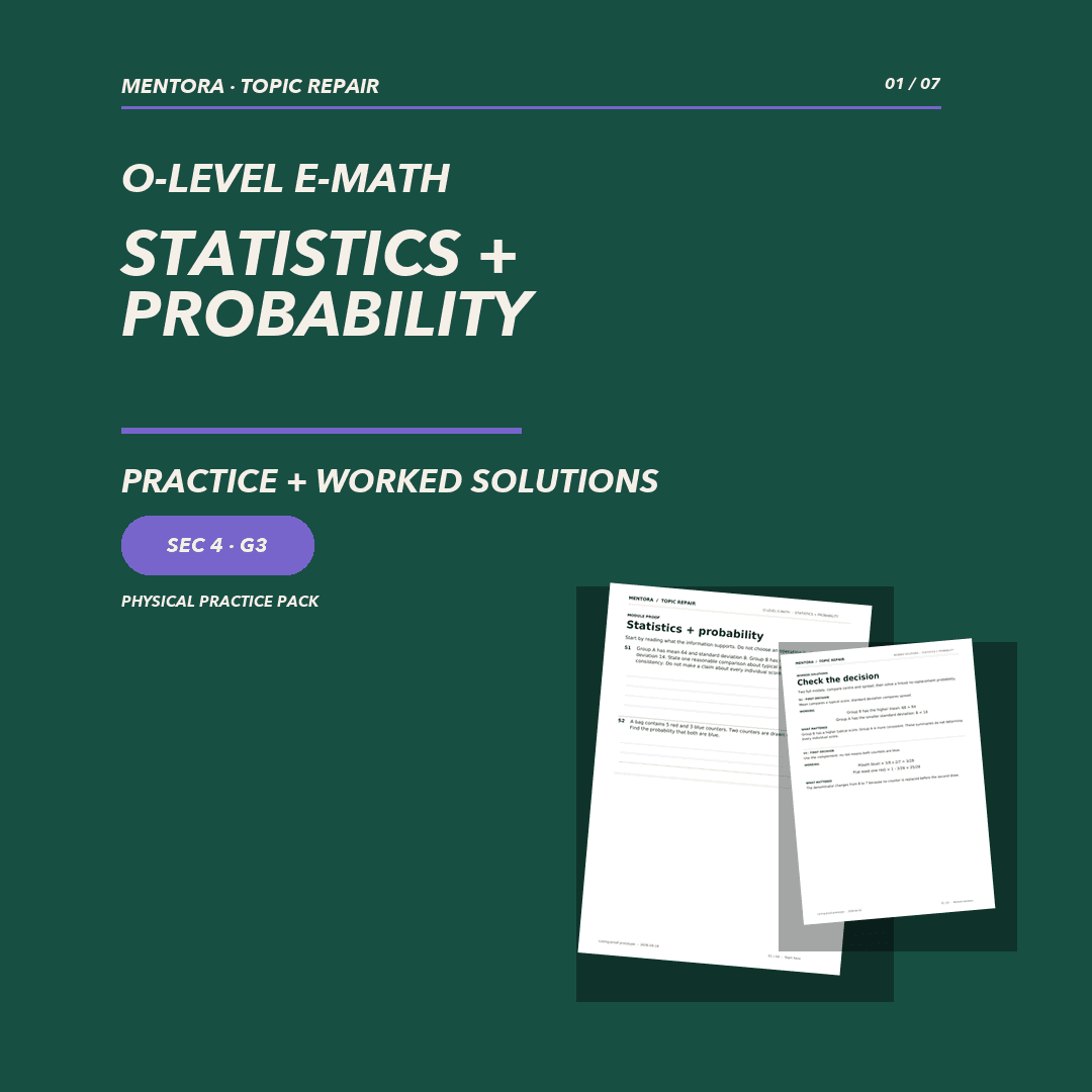 Statistics + Probability cover